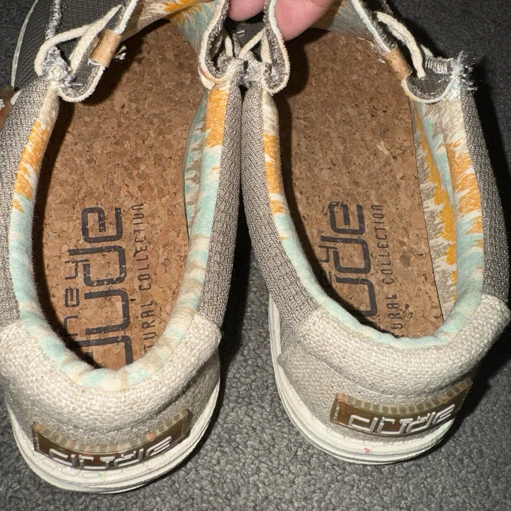 Hey Dude Wally Eco Sox Brown Mens Size 8 Athletic Shoes Loafers 112471581 - Picture 7 of 8